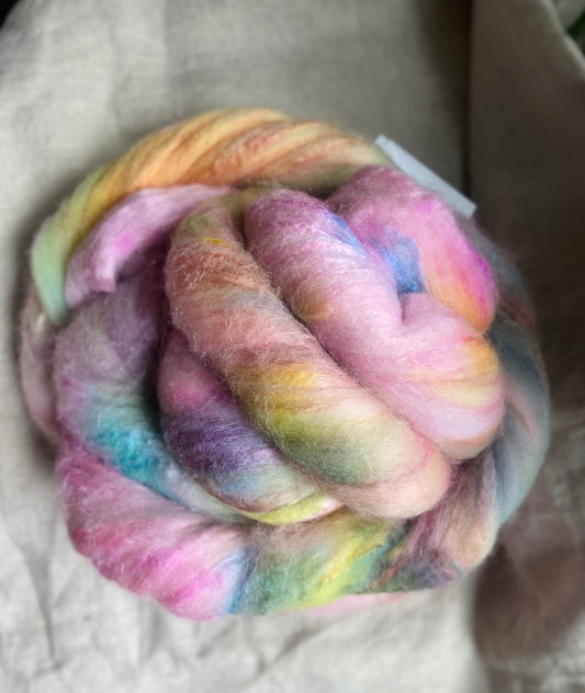 Merino - Tussah  Selyem Szösz