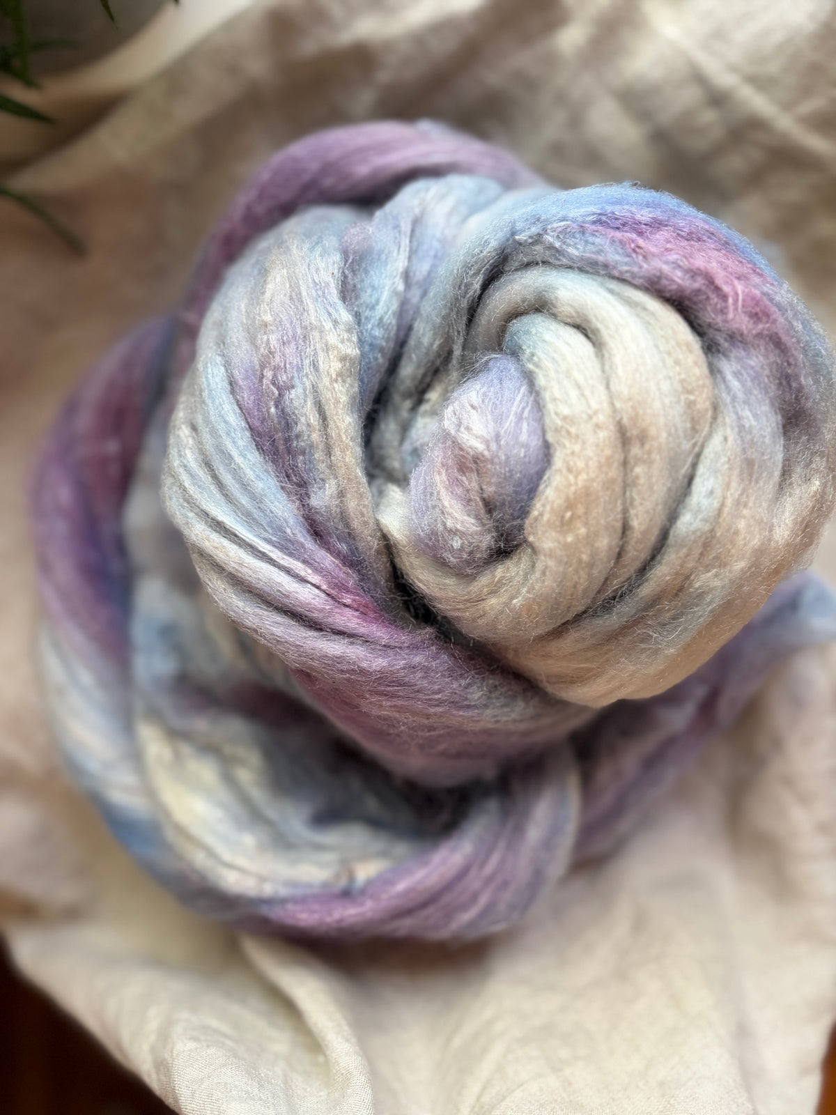 Merino  - Tussah Selyem Szösz